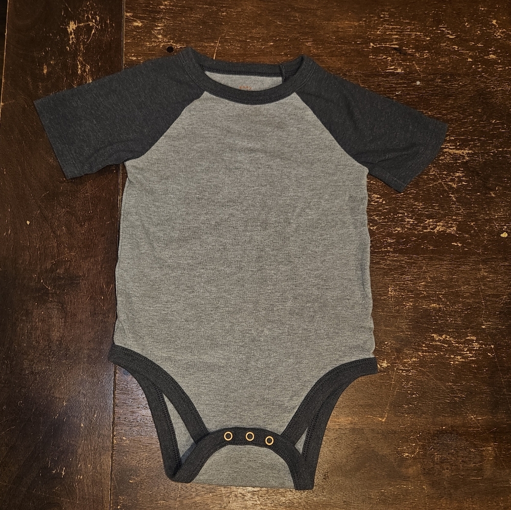 Light Grey/ dark grey onesie